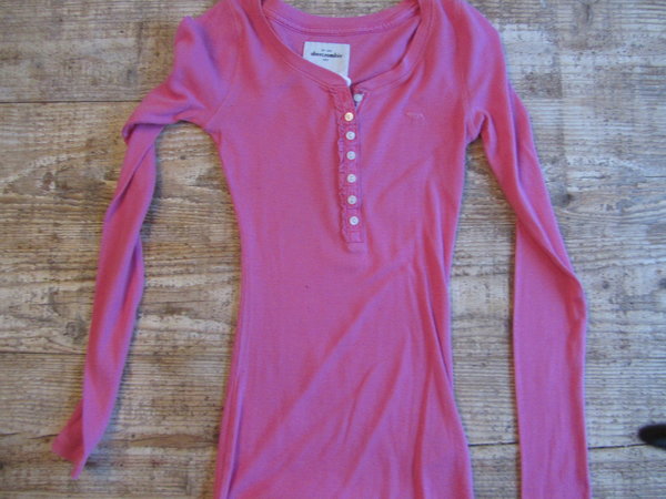 Roze shirt van Abercrombie&Fitch maat 152