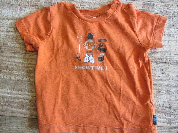 Oranje shirtje van Mexx maat 62