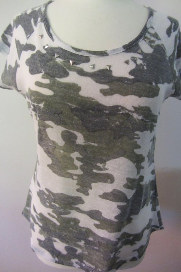 Camouflage shirt van Geisha maat L