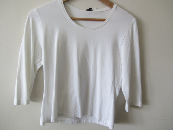 Wit shirt van Le Blanche maat L