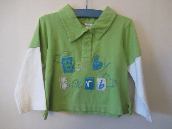 Groen shirt van Baby Barb maat 86